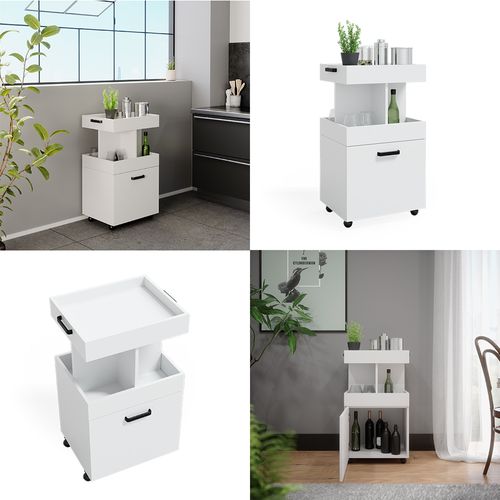 Caisson à Roulettes Kamber 37514 Blanc 50x88.6cm