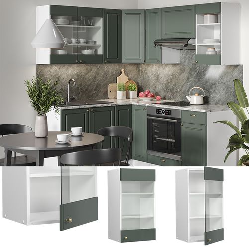 Armoire En Verre Fame-line 37965 Vert Or Campagne 40cm