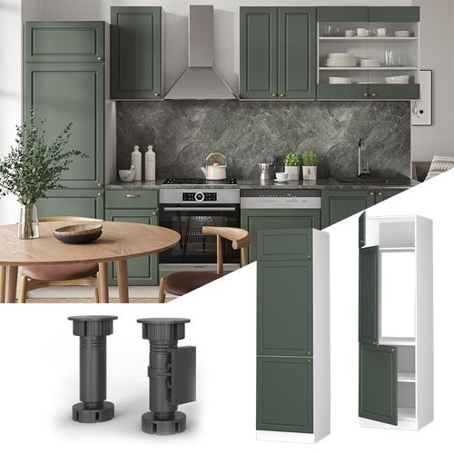 Armoire Pour Frigo Fame-line 37981 Vert Or Campagne 60cm