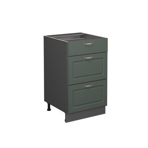 Meuble Cuisine Fame-line 37994 Vert Or Campagne 50cm Sans Pt