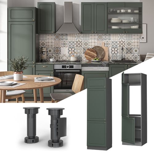 Armoire Pour Frigo Fame-line 38003 Vert Or Campagne 60cm