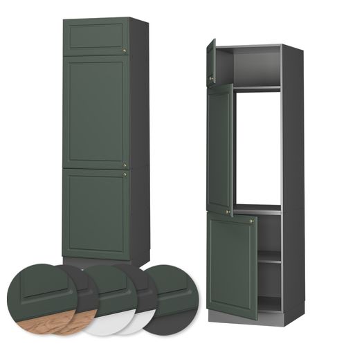 Armoire Pour Frigo Fame-line 38003 Vert Or Campagne 60cm