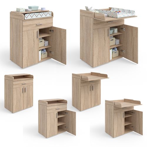 Commode à Langer Lena 37864 Sonoma 75x100cm