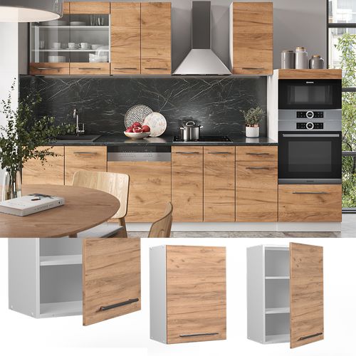 Elément Haut De Cuisine Fame-line 38287 Chêne De Force Doré 50cm