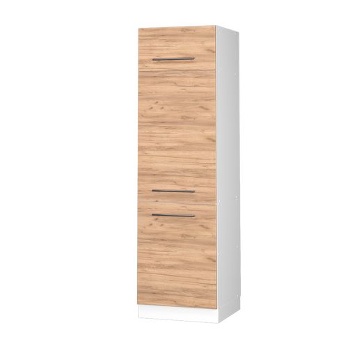Armoire Pour Frigo Fame-line 38292 Chêne De Force Doré 60cm