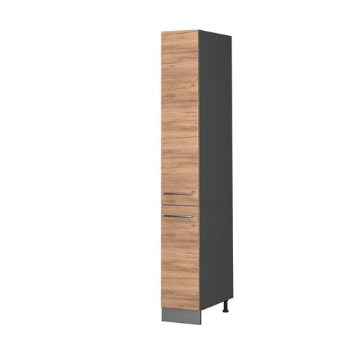 Meuble Haute De Cuisine Fame-line 38316 Chêne De Force Doré 30cm