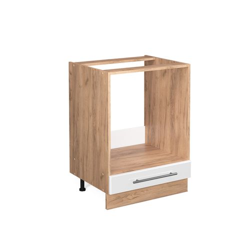 Meuble Pour Four Fame-line 38357 Blanc Haute Brillance 60cm Sans Pt