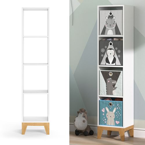 Bibliothèque Enfant Malia 38162 Blanc 35.2x159.5cm
