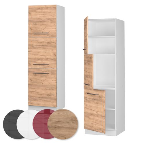 Meuble Pour Four Fame-line 38515 Chêne De Force Doré 60cm