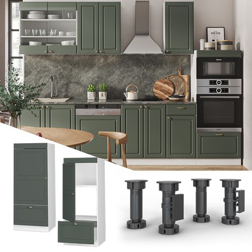 Armoire Micro-ondes Fame-line 38532 Vert Or Campagne 60cm