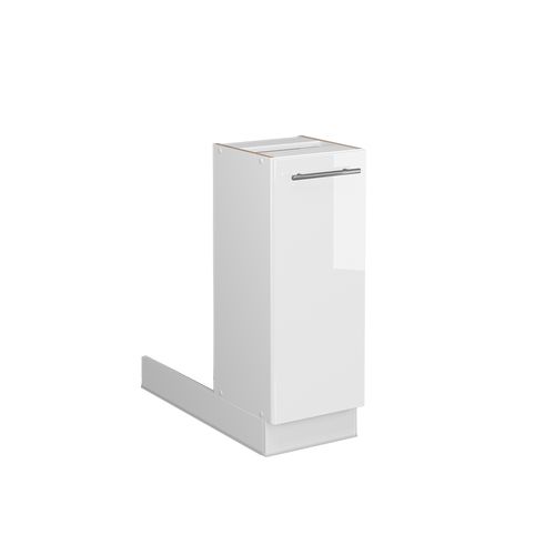 Îlot De Cuisine Fame-line 38546 Blanc Haute Brillance 30cm Sans Pt