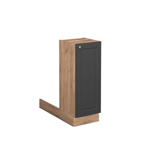 Îlot De Cuisine Fame-line 38619 Anthracite-or 30cm Sans Pt