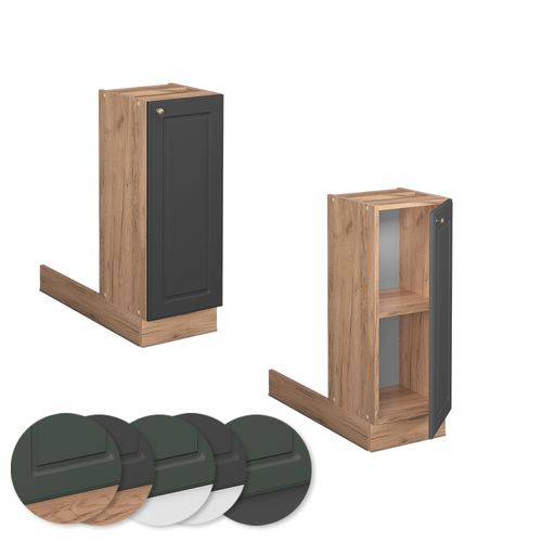 Îlot De Cuisine Fame-line 38619 Anthracite-or 30cm Sans Pt