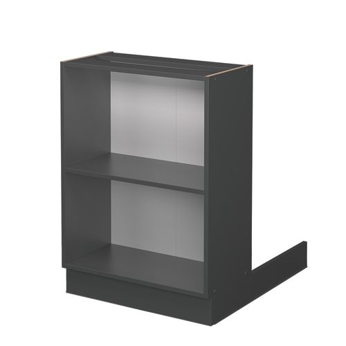 Îlot De Cuisine Fame-line 38471 Anthracite 60cm Sans Pt