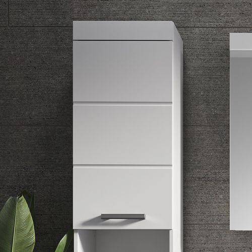 Colonne De Salle De Bain Luna, Blanc, 37x190cm