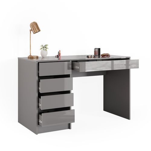 Coiffeuse Sherry 38761 Gris 120cm Sans Miroir