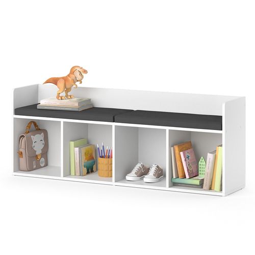 Étagère Pour Enfants Luigi 39436 Blanc 31.2x53.4cm Sans Boîtes Pliantes