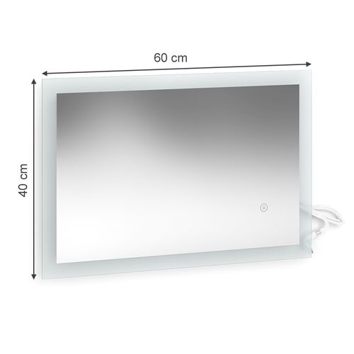 Miroir Mural  38277 Blanc 60x40cm