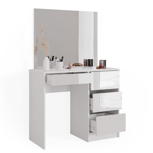 Coiffeuse Sherry 39576 Blanc 90cm