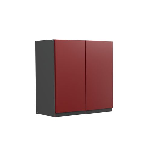Elément Haut De Cuisine R-line 39738 Rouge 60cm J-shape