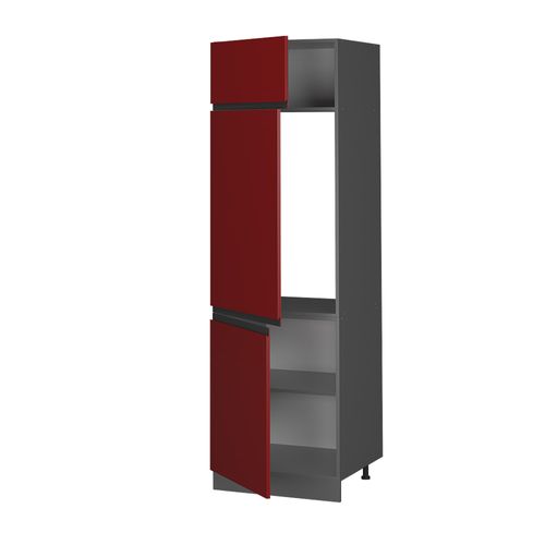 Armoire Pour Frigo R-line 39750 Rouge 60cm J-shape