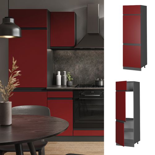 Armoire Pour Frigo R-line 39750 Rouge 60cm J-shape