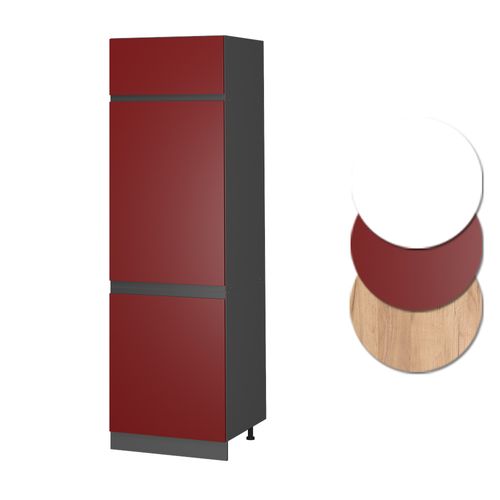 Armoire Pour Frigo R-line 39750 Rouge 60cm J-shape