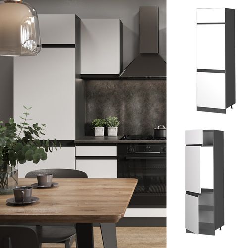 Armoire Pour Frigo R-line 39751 Blanc 60cm J-shape