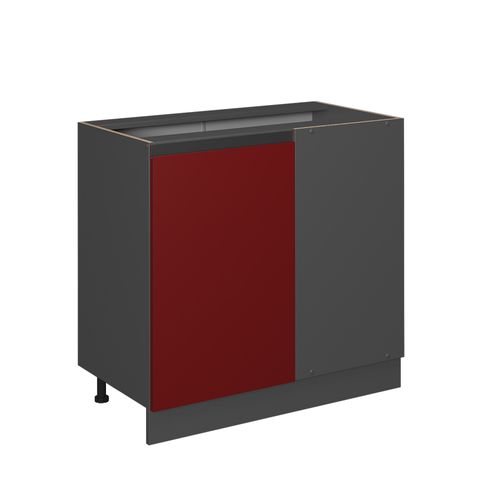 Meuble Dangle R-line 39769 Rouge 86cm J-shape, Sans Pt