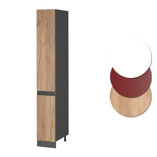 Meuble Haute De Cuisine R-line 39781 Chêne De Force Doré 30cm J-shape