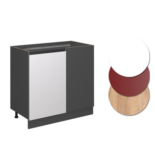 Meuble Dangle R-line 39771 Blanc 86cm J-shape, Sans Pt