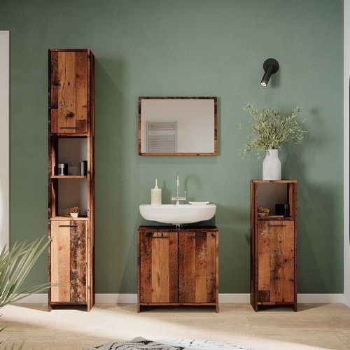 Miroir Mural Kiko 40082 Chêne Rustique 45x60cm