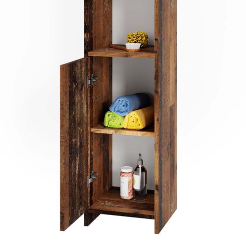 Meubles Bain Kiko 40110 Chêne Rustique 4 Pièces