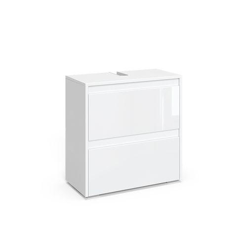 Meuble Sous Vasque Simple Majest, Blanc, 60.2x62.1cm