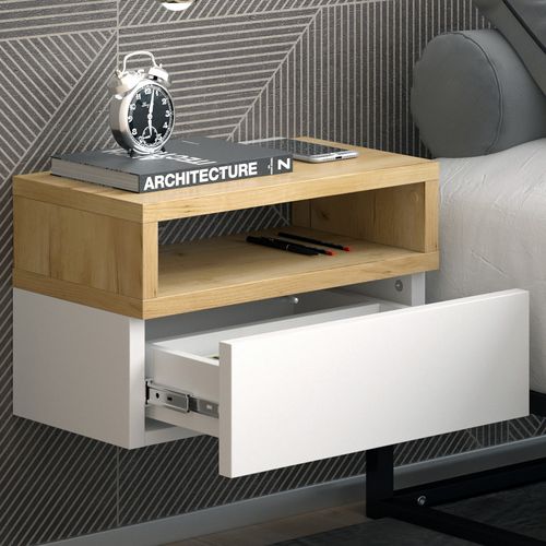 Table De Chevet Urbano 40098 Marron 45x28cm