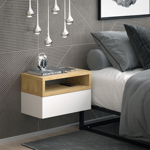 Table De Chevet Urbano 40098 Marron 45x28cm