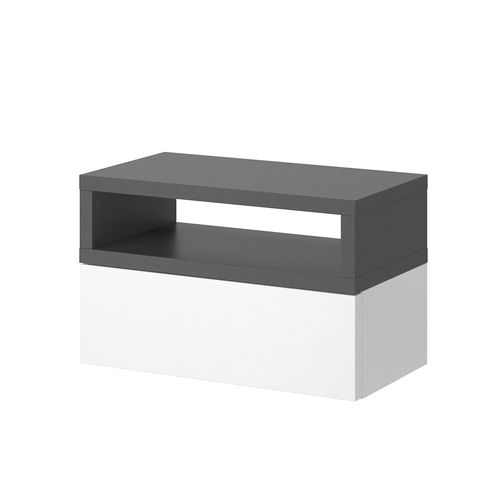 Table De Chevet Urbano 40099 Anthracite 45x28cm