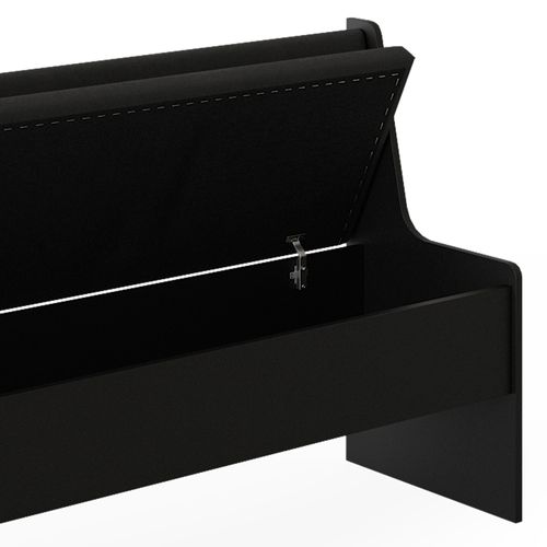 Banc Dangle Roman 40233 Noir 41.5x166.6cm