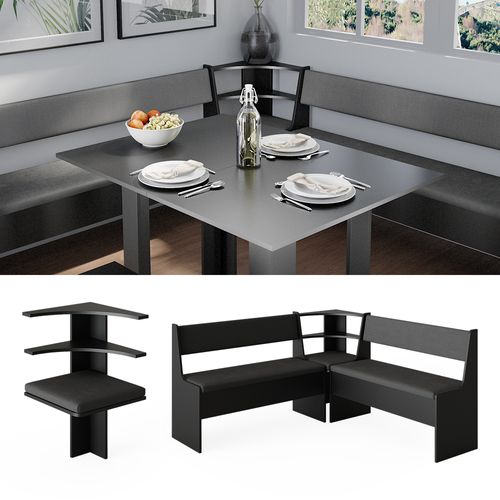 Banc Dangle Roman 40234 Noir 43.5x43.5cm