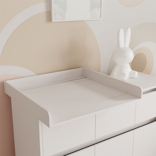 Plan à Langer 40294 Blanc 80x10cm Pour La Commode