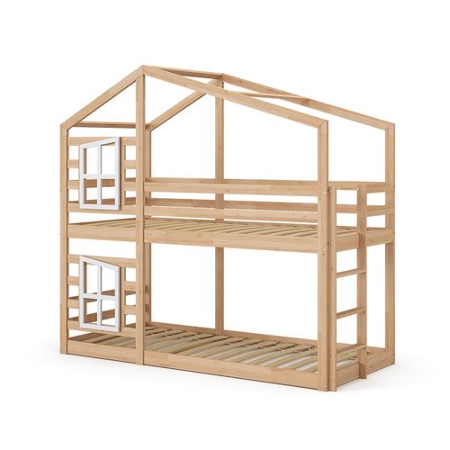 Lit Superposé Maja 40502 Naturel Bois 90x200 Cm