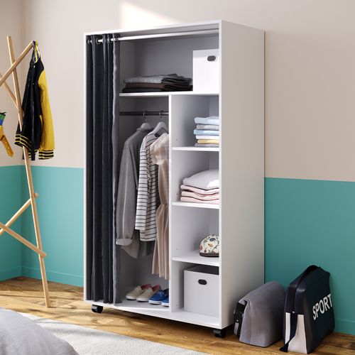 Armoire Doros 40591 Blanc 100x168cm