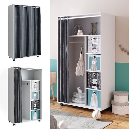 Armoire Doros 40639 Blanc 100x168cm