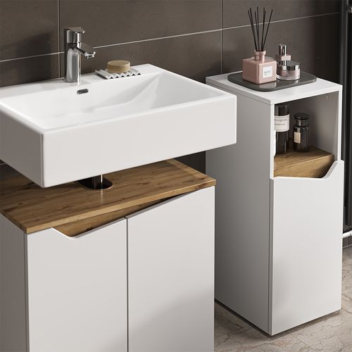 Ensemble De Meubles De Salle De Bain Marelle, Blanc