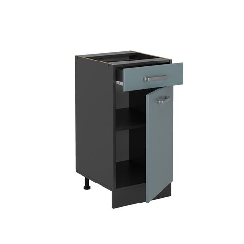 Meuble Cuisine R-line 41055 Bleu-gris 40cm Sans Pt