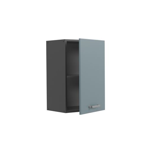 Elément Haut De Cuisine R-line 41071 Bleu-gris 40cm