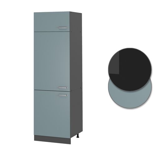 Armoire Pour Frigo R-line 41083 Bleu-gris 60cm