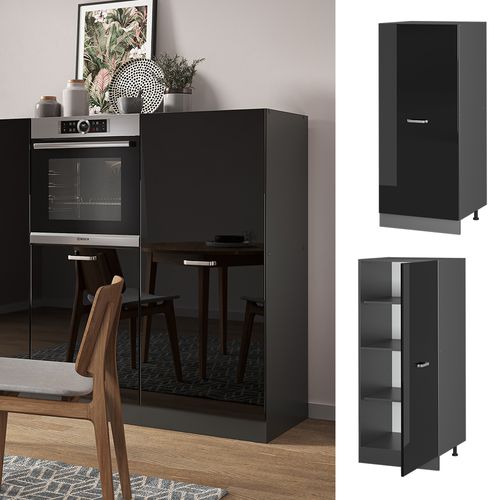 Armoire Haute R-line 41190 Noir Haute Brillance 60cm