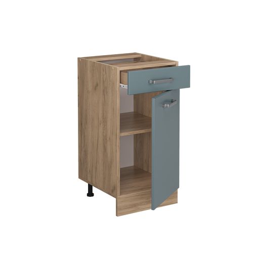 Meuble Cuisine R-line 41091 Bleu-gris 40cm Sans Pt