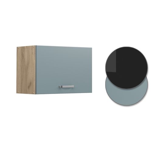 Elément Haut De Cuisine R-line 41111 Bleu-gris 60cm Plat